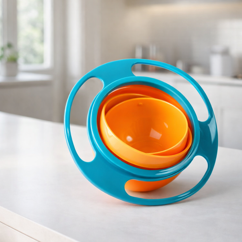 Taça de Treino 360º para Bebé – Sem Derrames, Sem Stress!