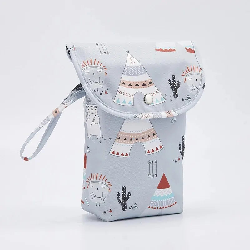 Bolsa Impermeável para Fraldas e Acessórios de Bebé – Organizador de Viagem