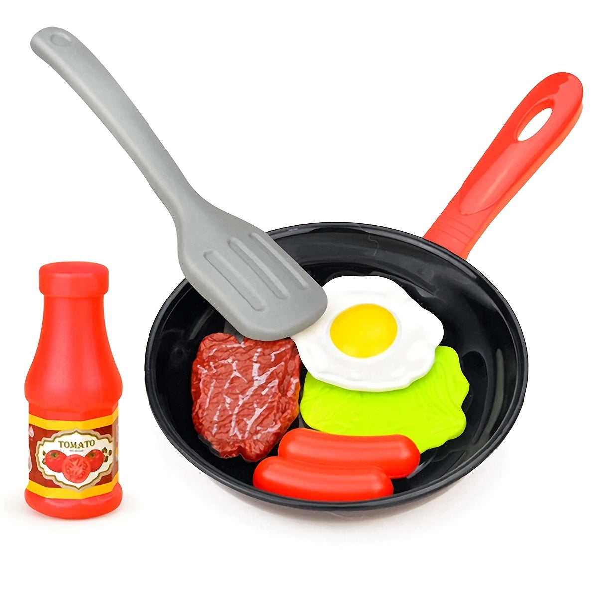 Conjunto de Cozinha Infantil – 8 Peças de Brincadeira Criativa