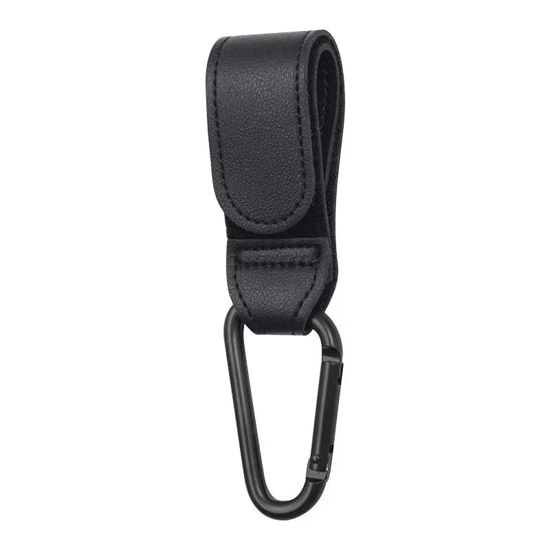 Suporte Universal para Carrinho – Gancho Reforçado 360º em Couro