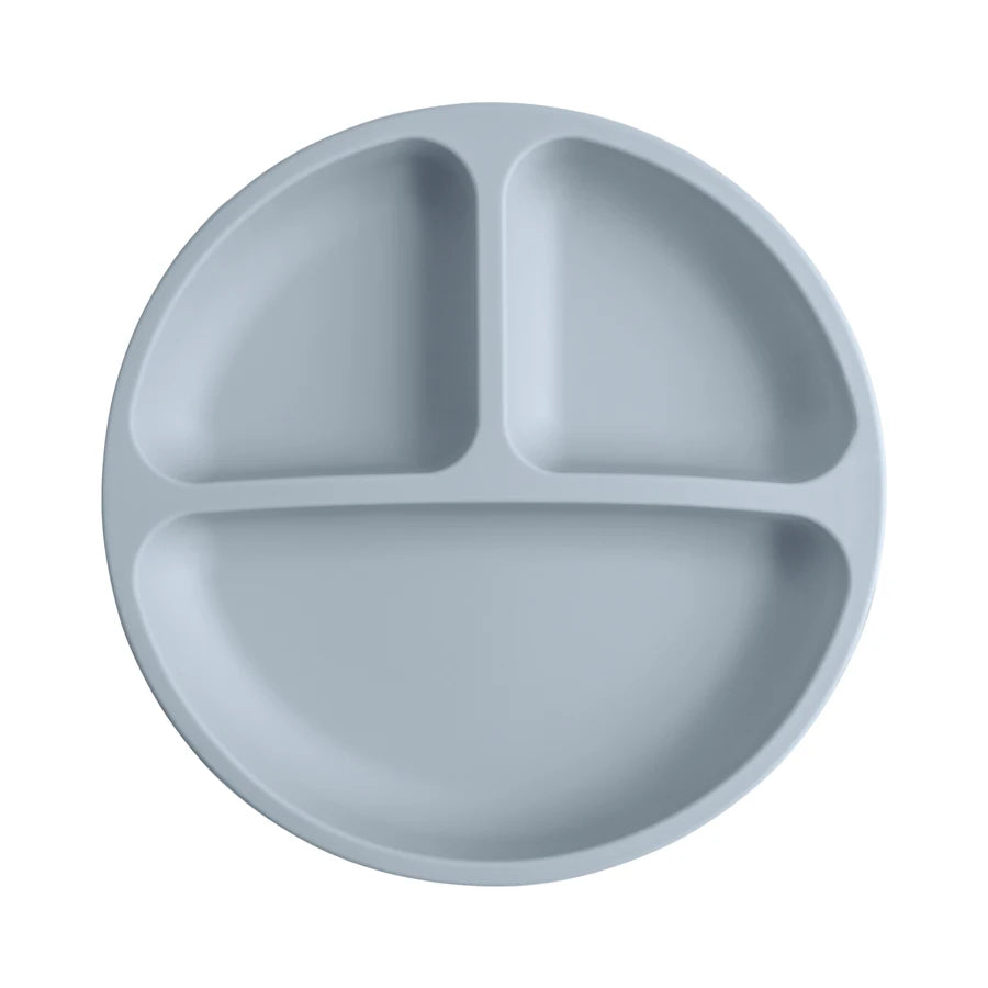 Prato de Silicone com Ventosa para Bebé – Antiderrame e Seguro