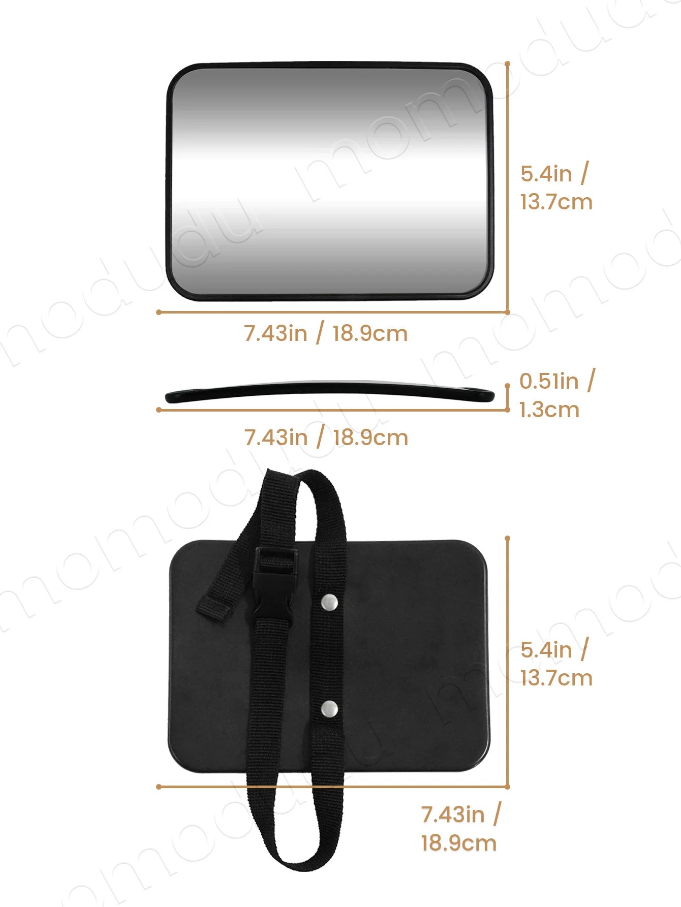 Espelho Retrovisor para Bebé (Visão Traseira)