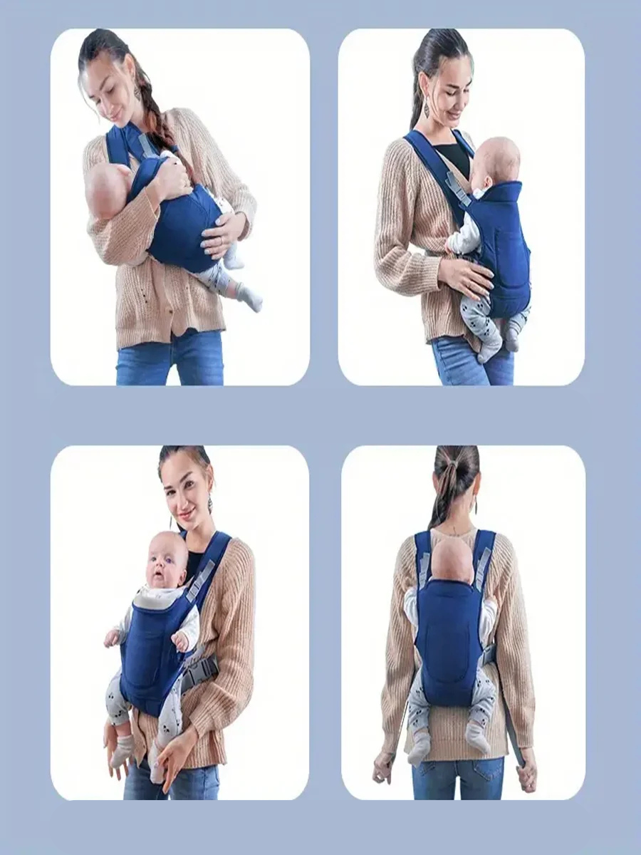 Sling Porta-Bebés Ajustável – Conforto o Ano Todo (0/18 Meses)