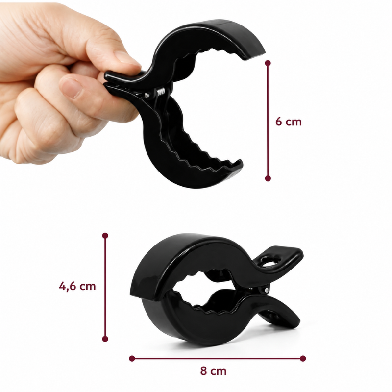 Clip Universal Anti-Queda para Carrinho de Bebé