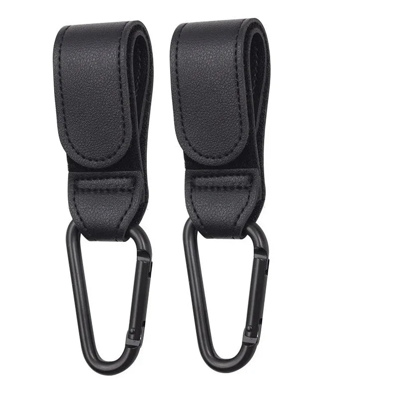 Suporte Universal para Carrinho – Gancho Reforçado 360º em Couro
