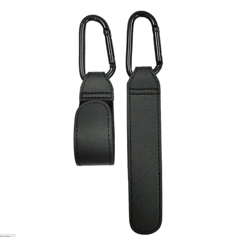 Suporte Universal para Carrinho – Gancho Reforçado 360º em Couro