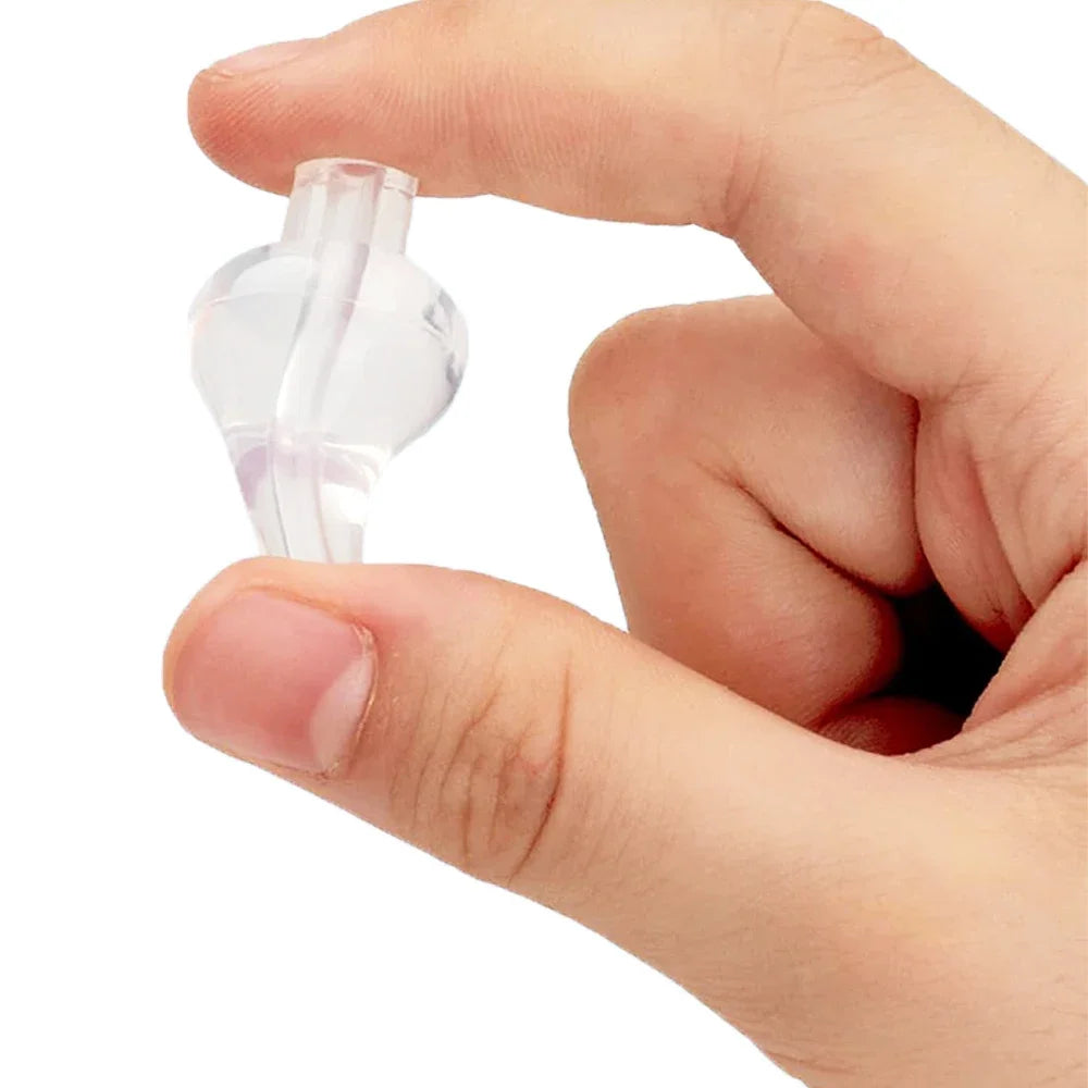 Bocal de Silicone para Lavagem Nasal com Seringa