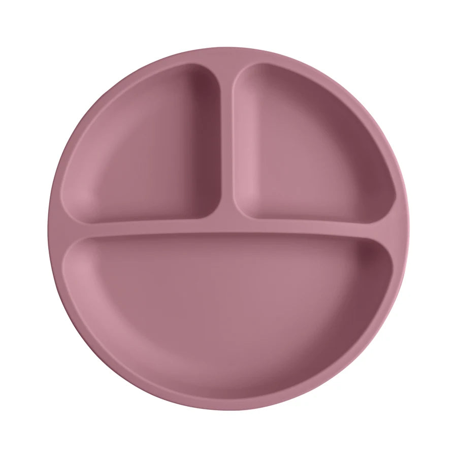 Prato de Silicone com Ventosa para Bebé – Antiderrame e Seguro