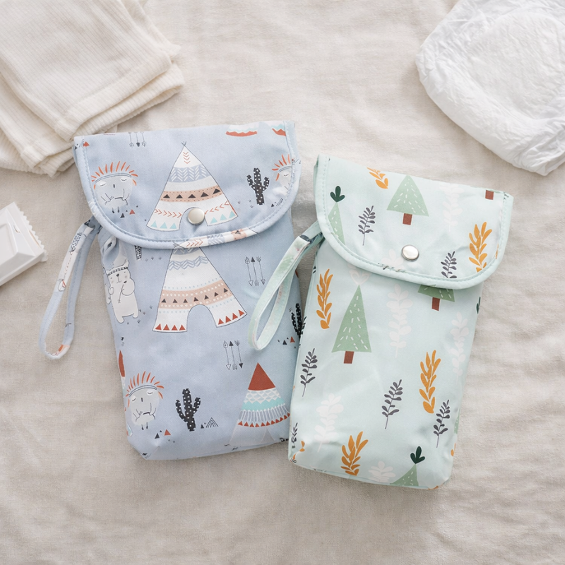 Bolsa Impermeável para Fraldas e Acessórios de Bebé – Organizador de Viagem